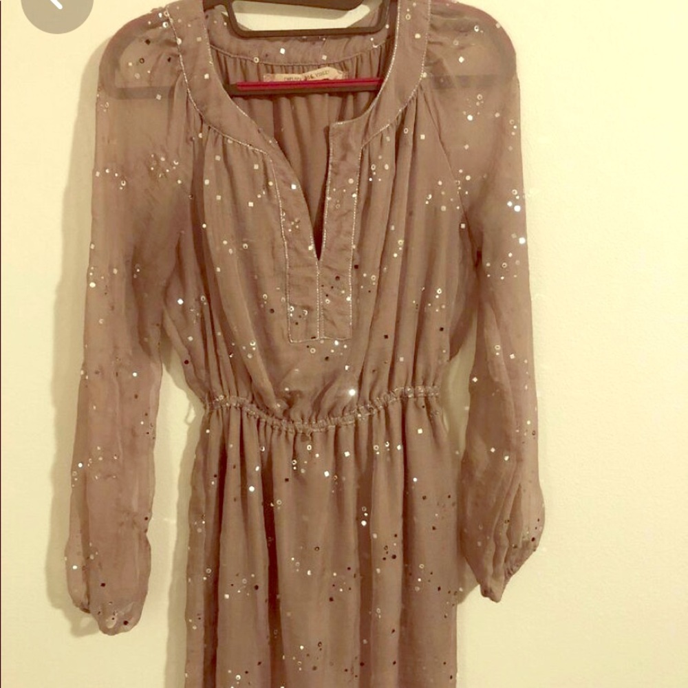 Chelsea Violet sparkle dress